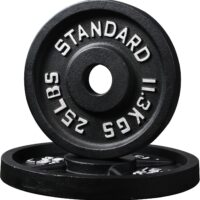 Olympic Cast Iron Weight Plates for Strength Training