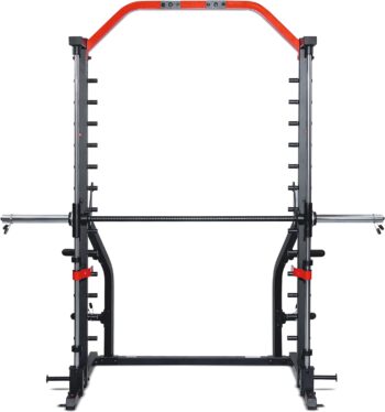 Sunny Health & Fitness Premium Squat Smith Machine Power Rack