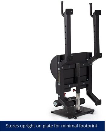 Titan Fitness Adjustable Floor Glute & Hamstring Developer (GHD), Cross Training Workout Lifting Equipment in Home and Commercial Gym