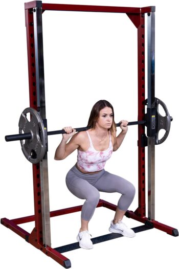 Best Fitness BFSM250P4 Smith Machine Package with LAT Attachment and Bench