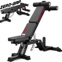 Keppi 1600LB Weight Bench,Heavy Duty Bench5000 ZERO GAP Workout Bench Press for Home Gym, Multi-Angle Adjustable Incline Decline Workout Bench for Full Body Strength Training-2023 Version…