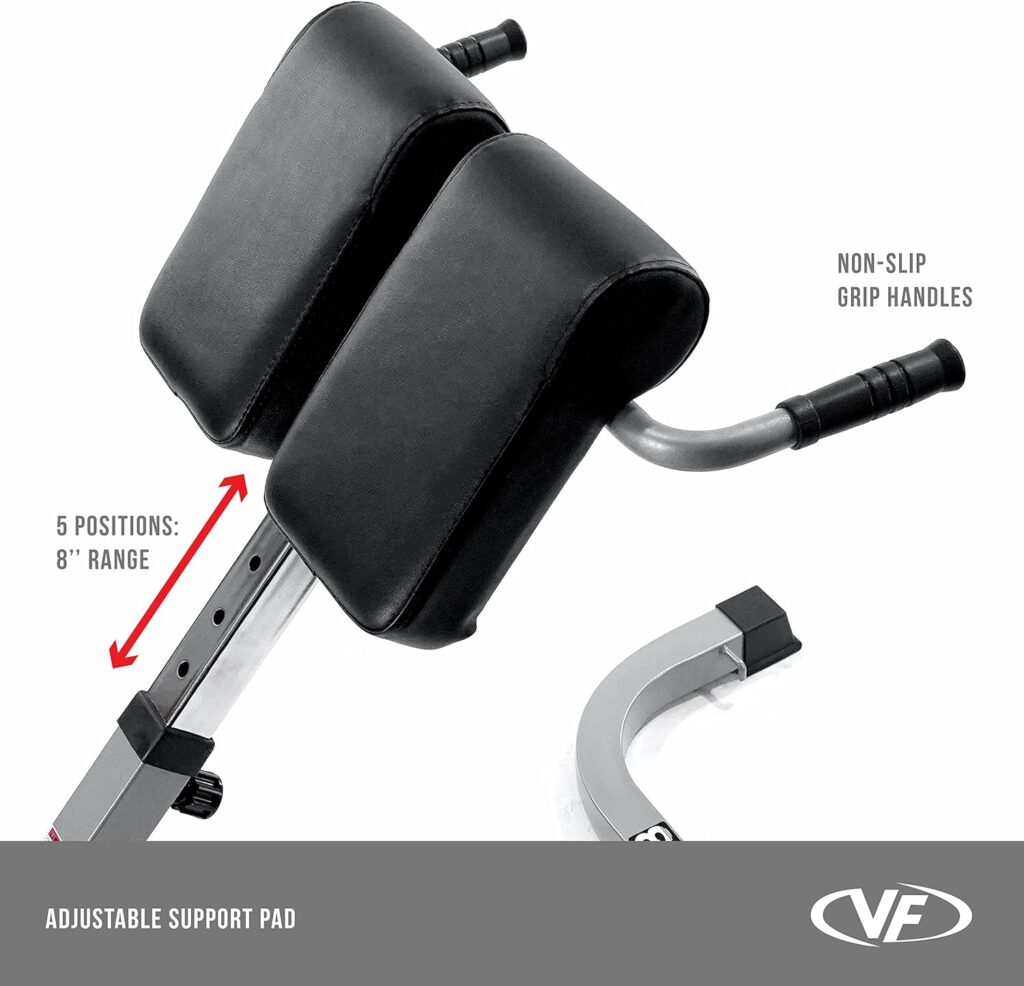Valor Fitness Adjustable Back Extension Machine - Roman Chair...