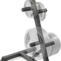 Olympic Weight Plate Tree for Home Gym Storage