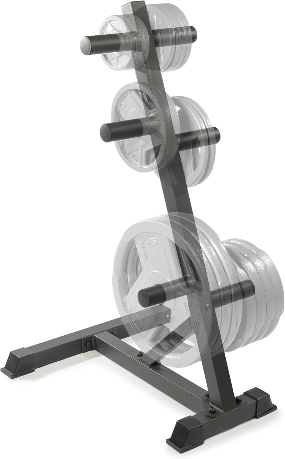 Olympic Weight Plate Tree for Home Gym Storage