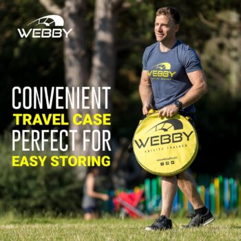 Agility Trainer – Circle Speed and Agility Ladder for High Intensity Footwork Drills and Skills – A Circular Piece of Training Equipment That Changes The Way You Move