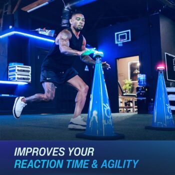 Blazepod Reaction Training Platform Improves Reaction Time And Agility For Athletes, Trainers, Coaches, Physical & Neurological Therapists, Fitness Trainers, Physical Educators