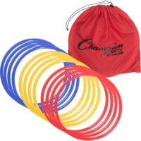 Champion Sports Speed Ring Set Yellow, One Size