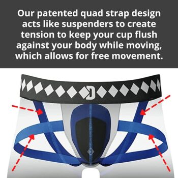 Diamond MMA Compression Short Built-in Jock Strap & Athletic Cup Groin Protection System