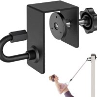 Door Anchor for Resistance Bands, Heavy Duty Door Anchor Attachment, Workout Door Mount Anchors for Body Weight Straps, Strength Training, Physical Therapy Exercise, Home Gym