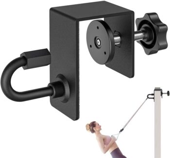 Door Anchor for Resistance Bands, Heavy Duty Door Anchor Attachment, Workout Door Mount Anchors for Body Weight Straps, Strength Training, Physical Therapy Exercise, Home Gym