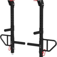 FAGUS H Lever Arm Belt Squats, Rows, Arms Curls,Deadlift or Chest Press Power Rack Attachment Fit for 2 x 2,3 x 3 Power Rack