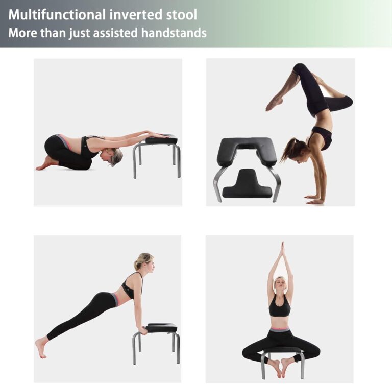 KOKSRY Yoga Headstand Bench, Yoga Inversion Chair, Head...