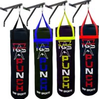 PGS Punching Bag Heavy Home Gym Exercise Equipment for Muay Thai MMA Boxing Training Fitness Workout Kickboxing for Hanging Stand – UNFILLED