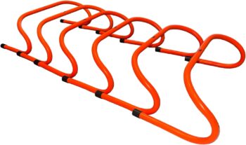 Speed Training Agility Hurdles for Athletes - 6-Pack - Speed and Agility Training Equipment for Soccer Basketball Football Hurdle Training