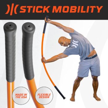 Stick Mobility 3 Stick Training Bundle | Improve Flexibility, Mobility, and Strength with Active Stretching for Golf, Running, Fitness, Pickleball, and More