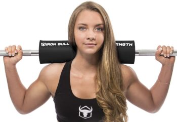 Advanced Squat Pad - Barbell Pad for Squats, Lunges & Hip Thrusts - Neck & Shoulder Protective Pad Support Foam
