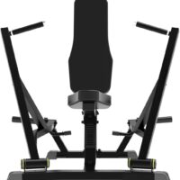 Gronk Fitness Seated Chest Press | Plate Loaded Chest Press Machine for Ultimate Gains | Use with 2" Olympic Plates