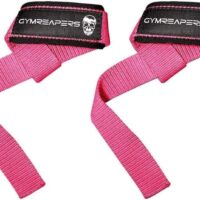 Gymreapers Lifting Wrist Straps for Weightlifting, Bodybuilding, Powerlifting, Strength Training, & Deadlifts - Padded Neoprene with 18 inch Cotton