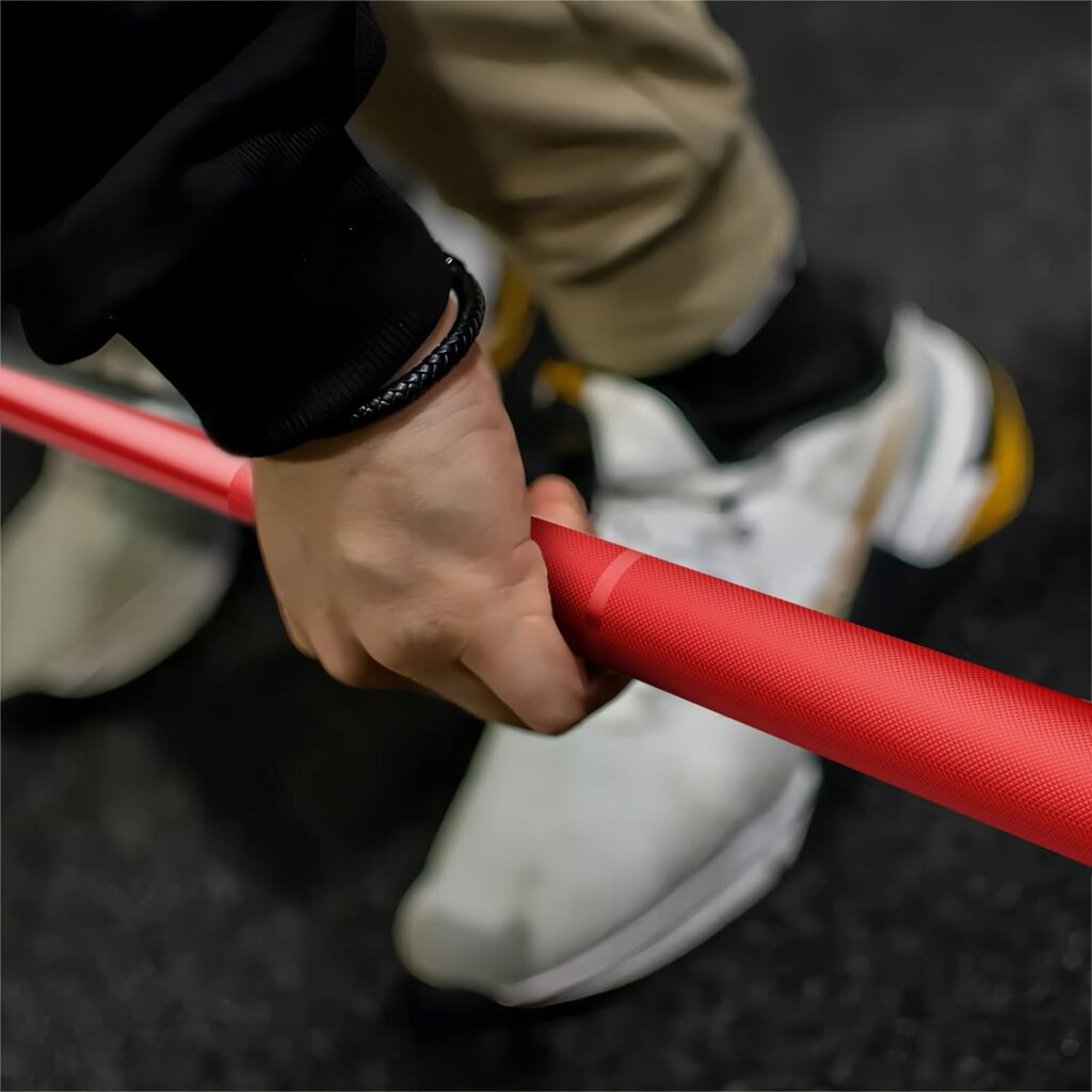 Mikolo 7ft Olympic Barbell, Barbell for Weightlifting and Power...