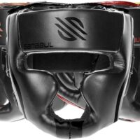 Sanabul Essential Boxing Headgear for Men & Women | Muay Thai and MMA Headgear | Sparring Headgear | Boxing Head Gear with Full Face Coverage