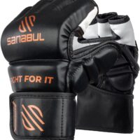 Sanabul Essential MMA Gloves for Men and Women | Professional Fight Gloves for Sparring, Grappling, and Bag Training | Trusted by Pro Fighters