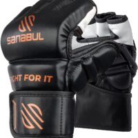 Sanabul Essential MMA Gloves for Men and Women | Professional Fight Gloves for Sparring, Grappling, and Bag Training | Trusted by Pro Fighters