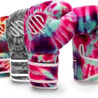 Sanabul Funk Strike Tie Dye Gel Boxing Gloves | Stylish and Protective Training Gloves for Men and Women | Serious Impact Protection with a Splash of Color | Ideal for Muay Thai