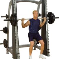 Body-Solid Pro Clubline Counter-Balanced Smith Machine for Weight Training, Home and Commercial Gym