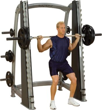 Body-Solid Pro Clubline Counter-Balanced Smith Machine for Weight Training, Home and Commercial Gym