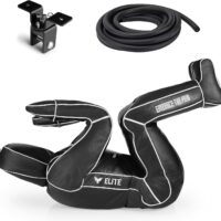 Elite Sports Adult BJJ Grappling Dummy - 170cm Unfilled Hanging Jiu Jitsu Dummy for MMA & Sparring - Holder Included