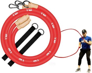 Gronk Fitness Inertia Wave Edition | Dynamic Rubber Battle Ropes Alternative for Home and Gym | Maximize Calorie Burn | Revolutionary Fitness Equipment for Abs and Full Body Workout | Get Results