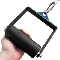 Gym Fitness LAT Pulldown Attachments, Fat Arm Wrestling Exercise D Handle Cable Attachment, Arm Lifting Deadlift Handle Grip for Finger Wrist Strength