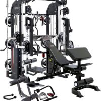 Hercules Trainer | Commercial Smith Machine & Functional Trainer | All in One Home Gym | Full Attachments
