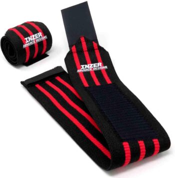 Inzer Iron Z Wrist Wraps (Pair) - Powerlifting Weightlifting CrossFit Strength Training (36 Long)