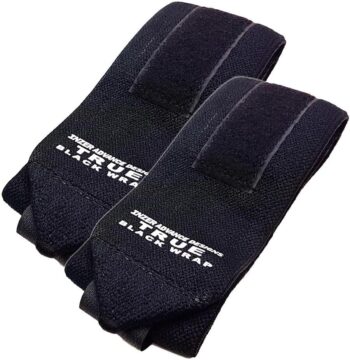 Inzer Wrist Wraps - True Black 24" (Pair) Powerlifting Weight Lifting Wraps