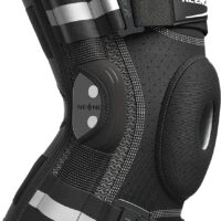NEENCA Professional Knee Brace for Knee Pain, Adjustable Hinged Knee Support with Removable Side Stabilizers, Strong Stability for Joint Pain Relief, Arthritis, Meniscus Tear, ACL, PCL, Runner, Sports