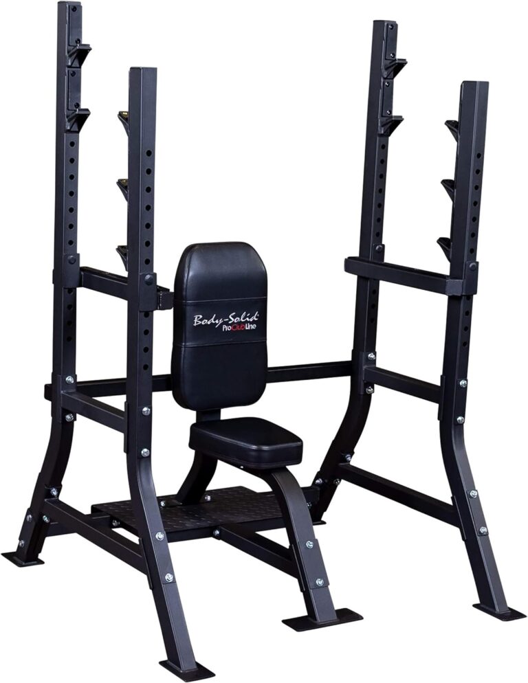 Pro Clubline SOSB250 Olympic Shoulder Bench with Spotter Stand - GYM ...