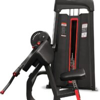 SB Fitness BT200 Commercial Bicep/Tricep Combo w/200 lb. Weight Stack to Develop, Tone and Strengthen Your Biceps, Triceps and Forearms