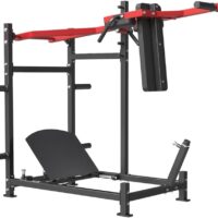 Swing Squat Machine,Pendulum Squat Machine, Plate Loaded Hack Squat Machine, Lower Body Strength Training, Leverage Squat Machine Home Gym