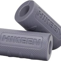 Thick Bar Dumbbell Grips,Non Slip Hard Rubber Barbell Grips,Grips for Weight Lifting, Muscle Building-2" Outer Diameter