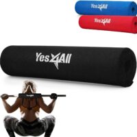Yes4All Barbell Thick Foam &Nylon Pad, Neck Shoulder Protective Pad For Lunges, Squats, Hip Thrust - Fit Standard Olympic Bar