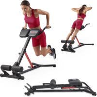 Foldable Hyperextension Roman Chair for Home Gym