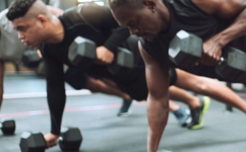 Dumbbell Renegade Rows