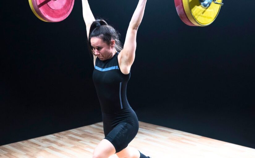 barbell clean and jerk