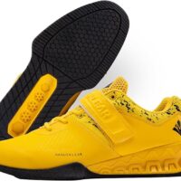 MANUEKLEAR Deadlift Shoes, Strong Anti-Slip Lifting Shoes for Men, Professional Training Weightlifting Shoes for Men and Women, Squat Shoes for Powerlifting with Rubber Non-Slip Sole