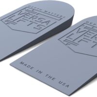 Strength™ Heel Lift Inserts (Pair) (Medium) - Ideal for Bodybuilding, Olympic Lifting, Squats, Leg Press